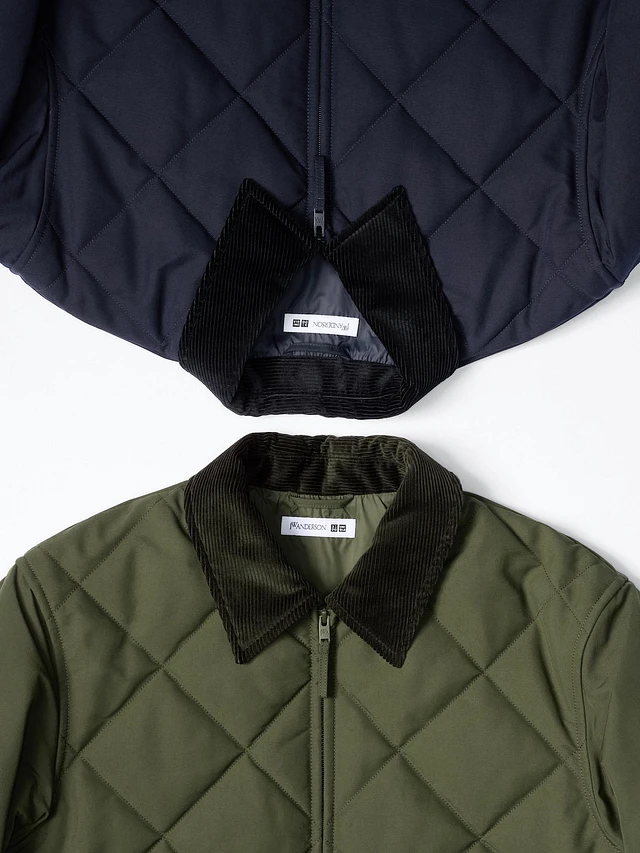 UNIQLO Padded Quilted Blouson | Pike and Rose