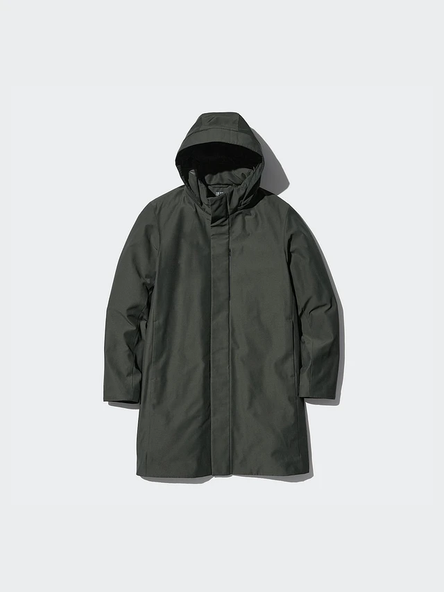 Men hybrid down coat online