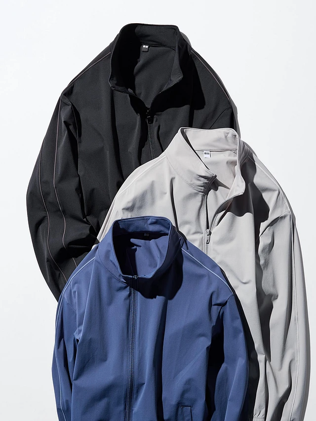 UNIQLO Ultra Stretch Active Track Jacket | Arden Fair