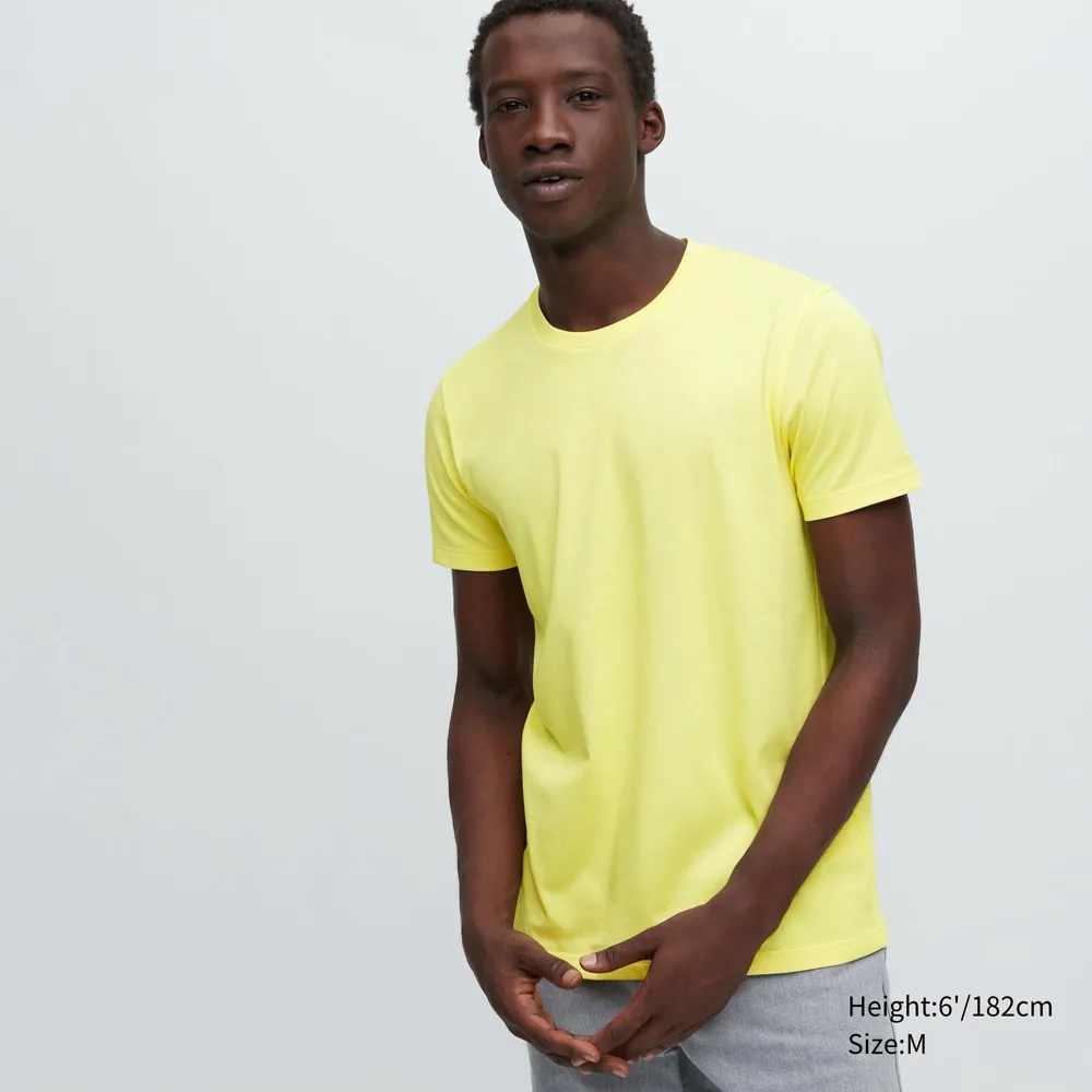 Uniqlo crew neck shop dry color t shirt