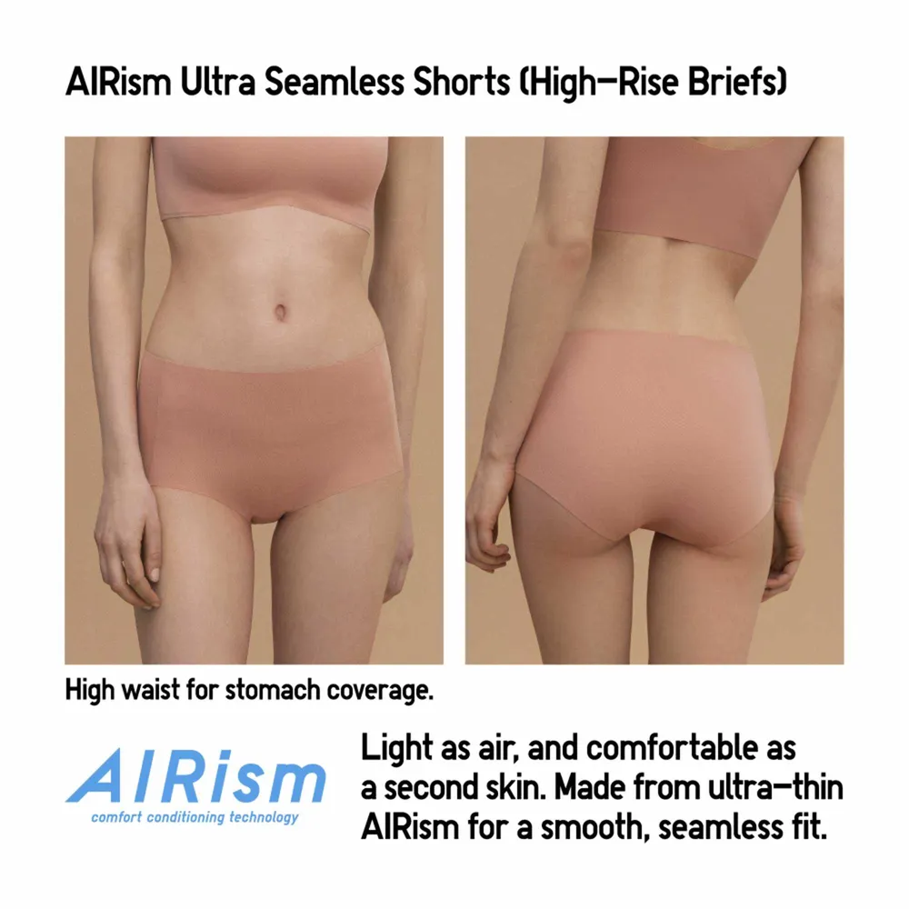 UNIQLO AIRism Ultra Seamless High Rise Briefs Coquitlam Centre