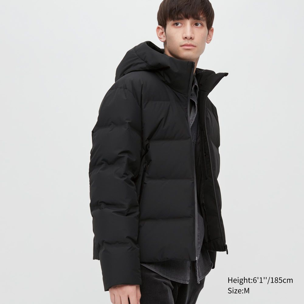 Uniqlo seamless down hot sale parka fill power