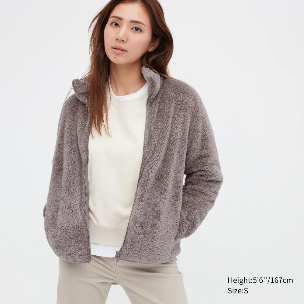 Uniqlo on sale fluffy hoodie