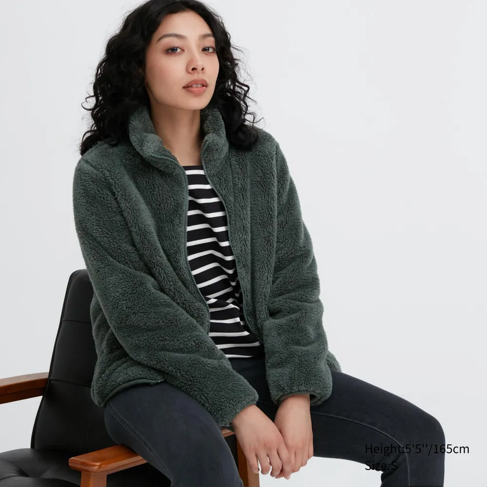 Uniqlo teddy bear clearance jacket