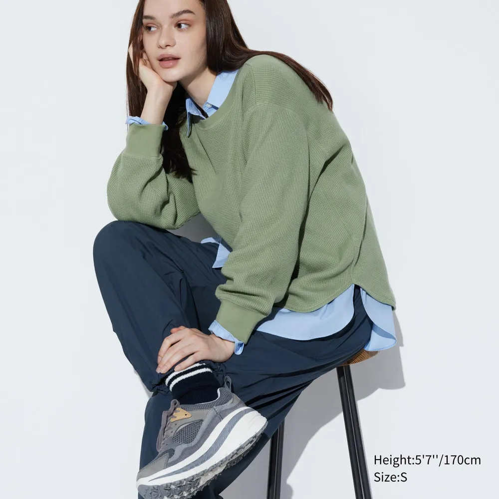 経典 LONG | T-SHIRT WAFFLE UNIQLO SLEEVE Centre Coquitlam | カットソー(長袖/七分)
