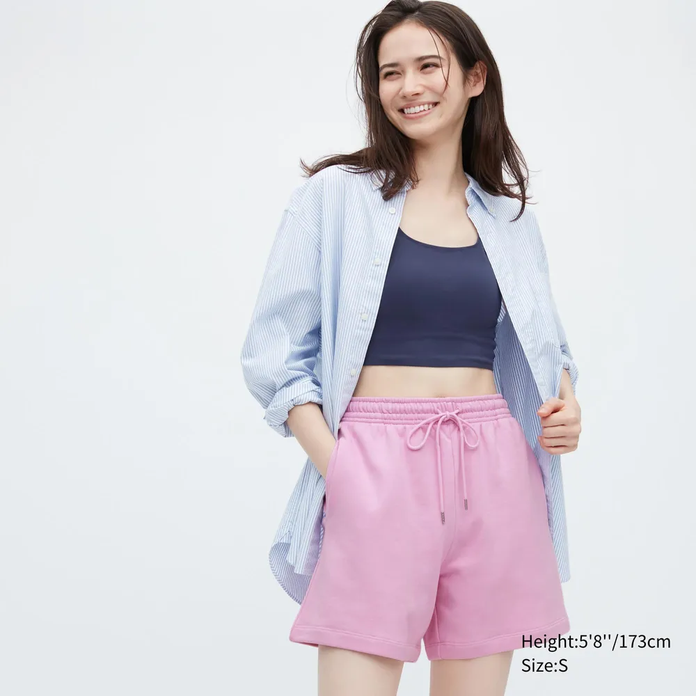 Uniqlo sweat sale shorts