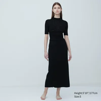 UNIQLO MAME KUROGOUCHI 3D KNIT MESH HALF SLEEVE SWEAT | Coquitlam