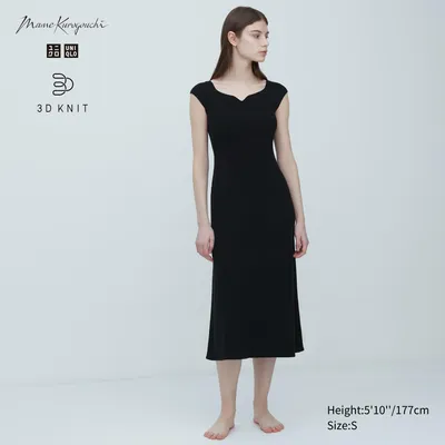 UNIQLO MAME KUROGOUCHI 3D KNIT SLEEVELESS DRESS | Upper Canada Mall