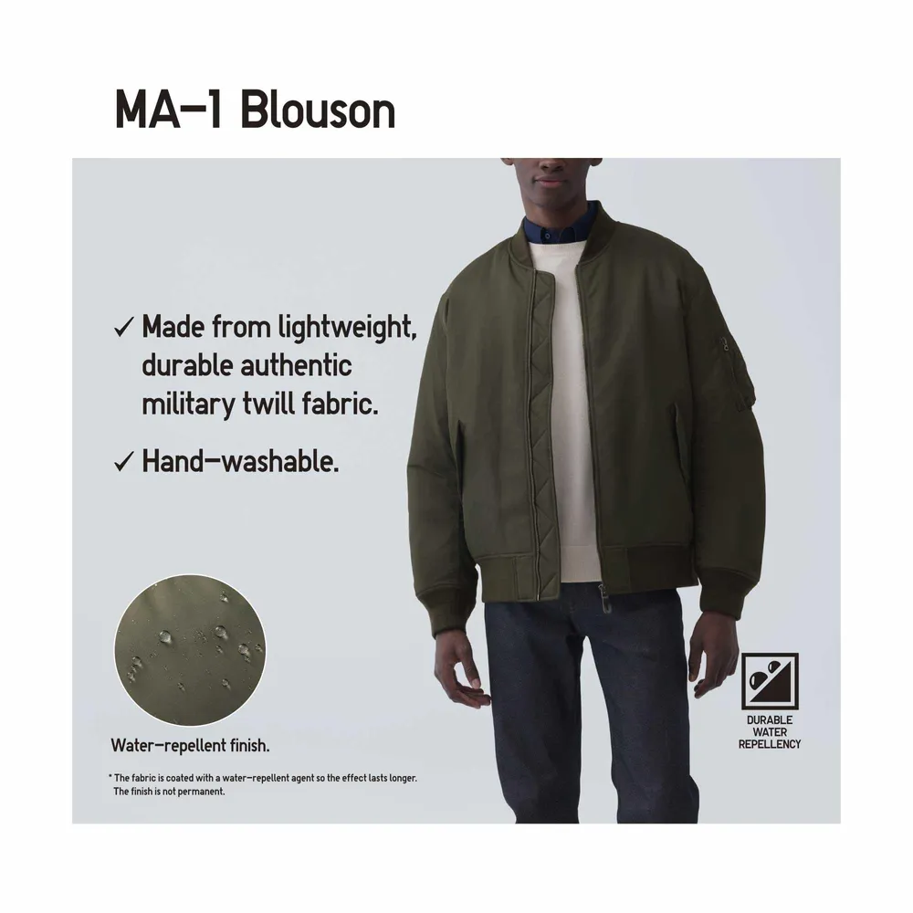 Uniqlo hotsell ma1 blouson