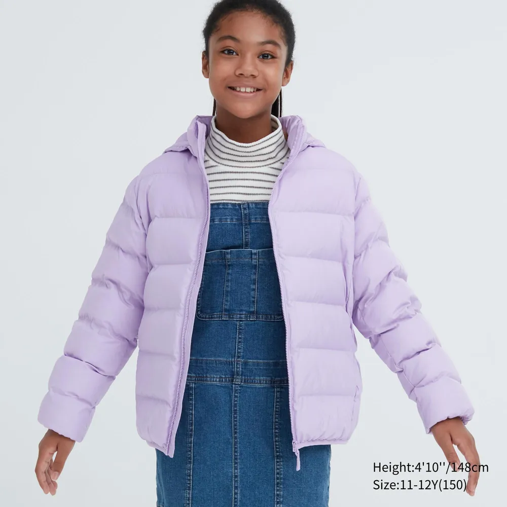 Girls light clearance warm padded parka