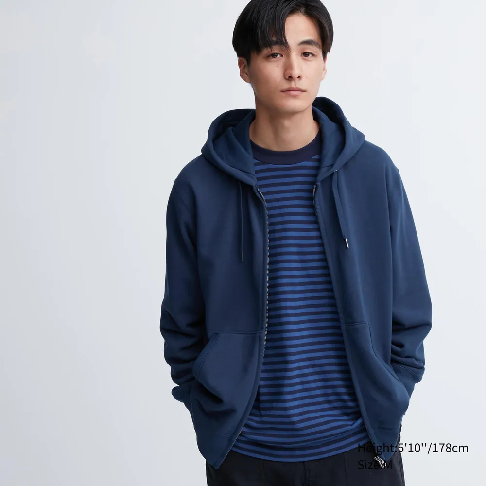 UNIQLO SWEAT LONG SLEEVE FULL-ZIP HOODIE | Coquitlam Centre