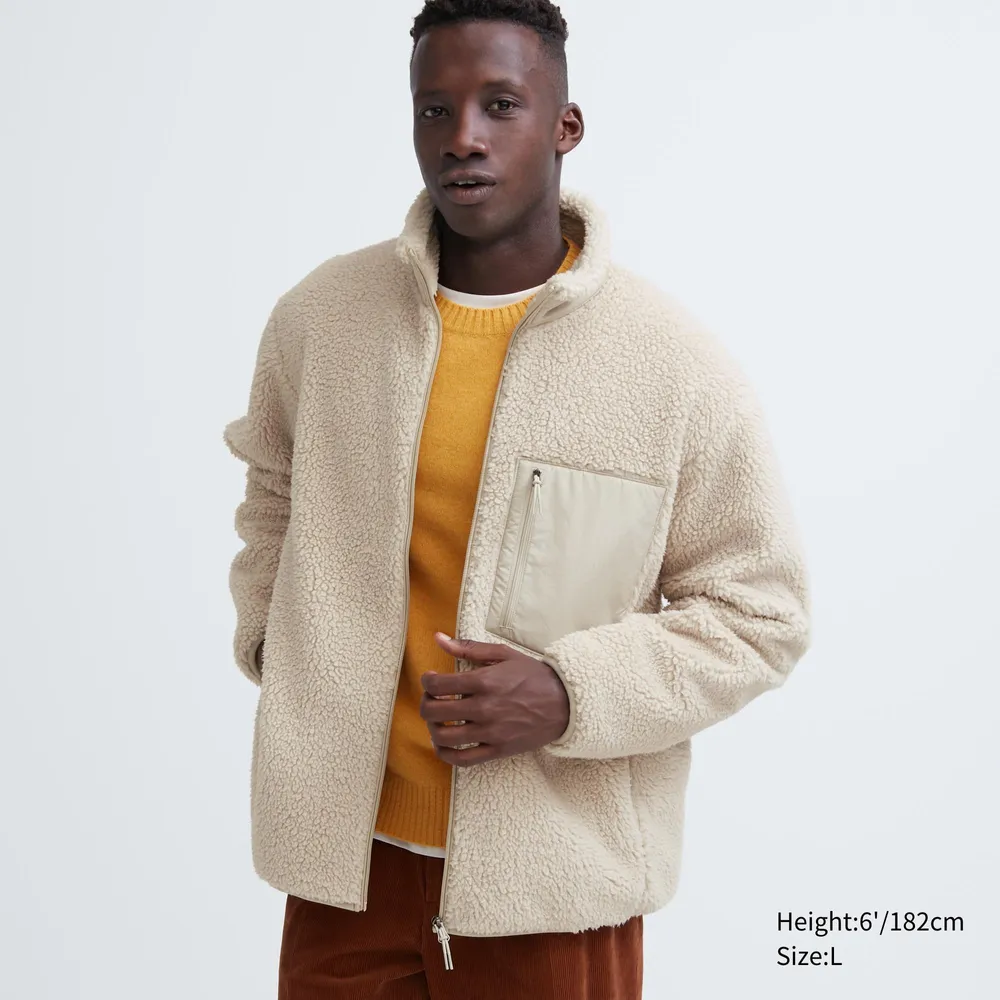 Uniqlo 2025 sherpa coat