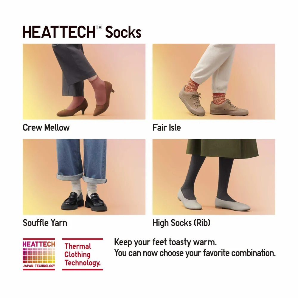 Uniqlo 2024 heattech stockings