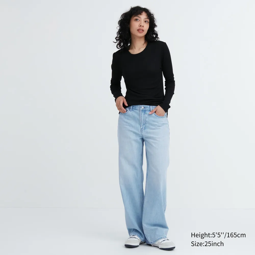 UNIQLO LOW RISE BAGGY JEANS | Square One