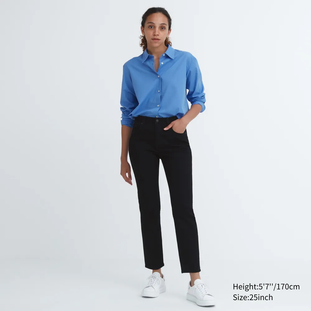 Uniqlo skinny straight sales jeans