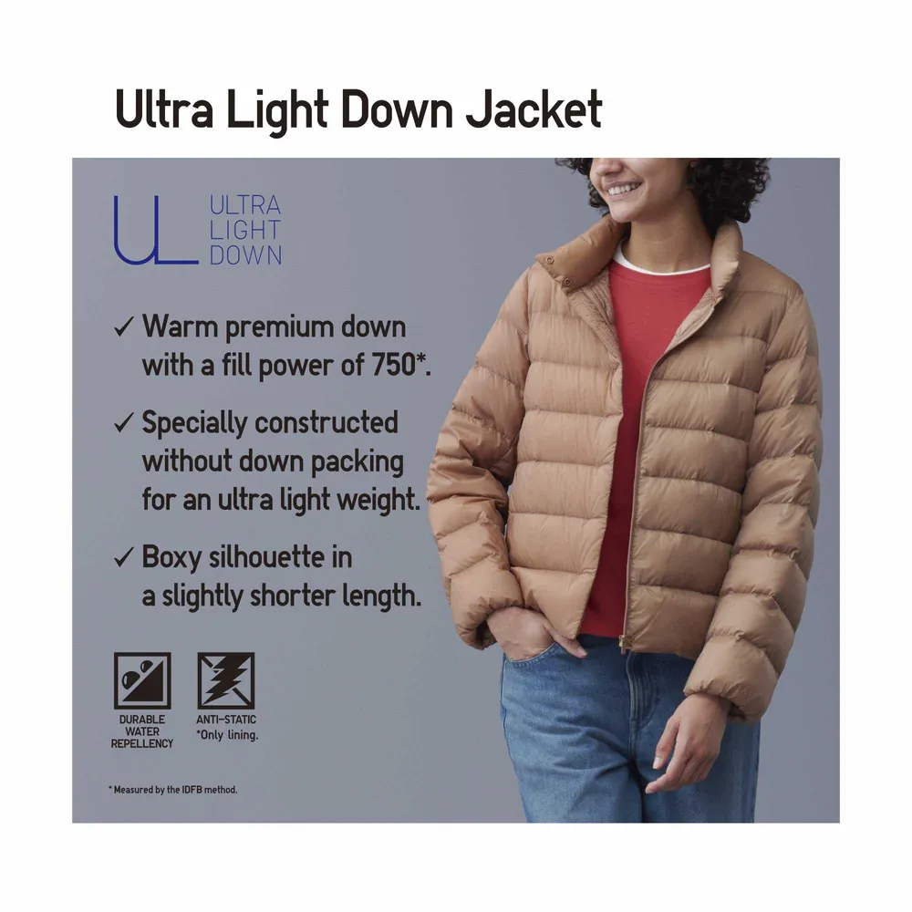 Uniqlo how to shop wash ultra light down