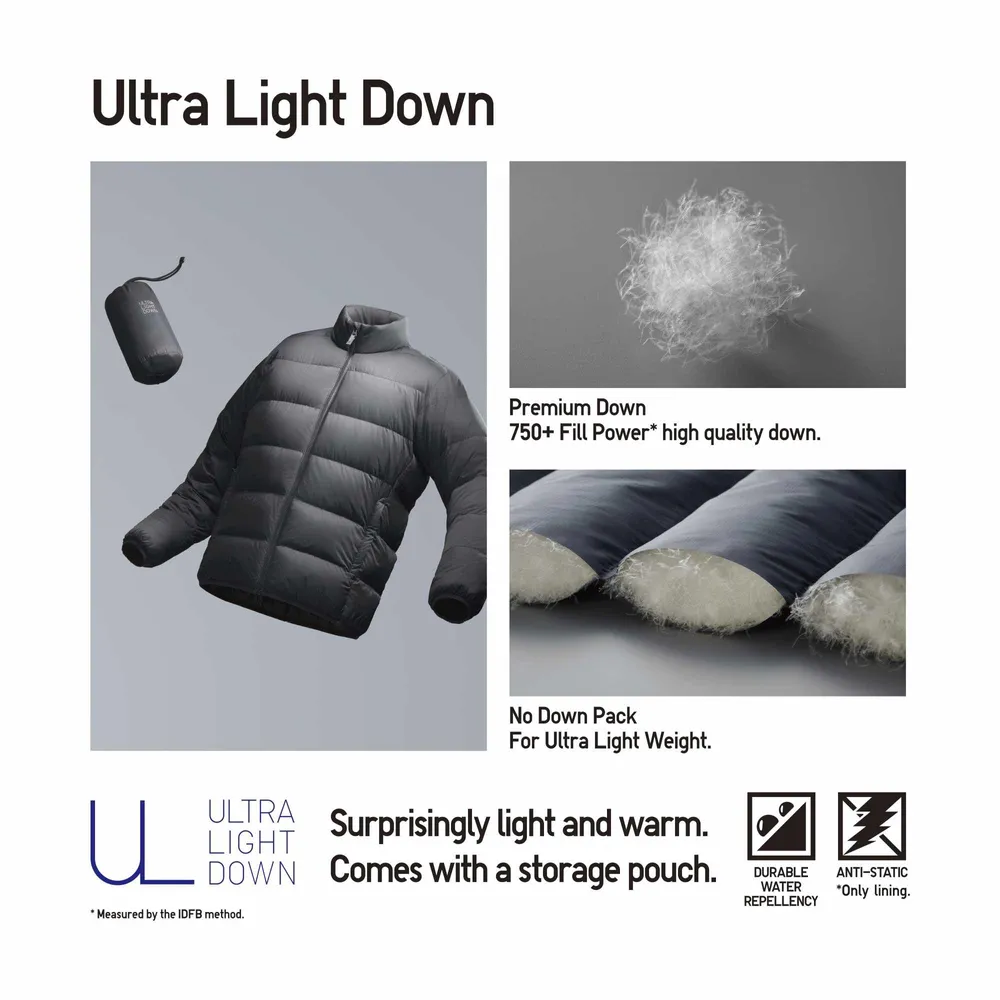 Ultra light 2024 premium down jacket