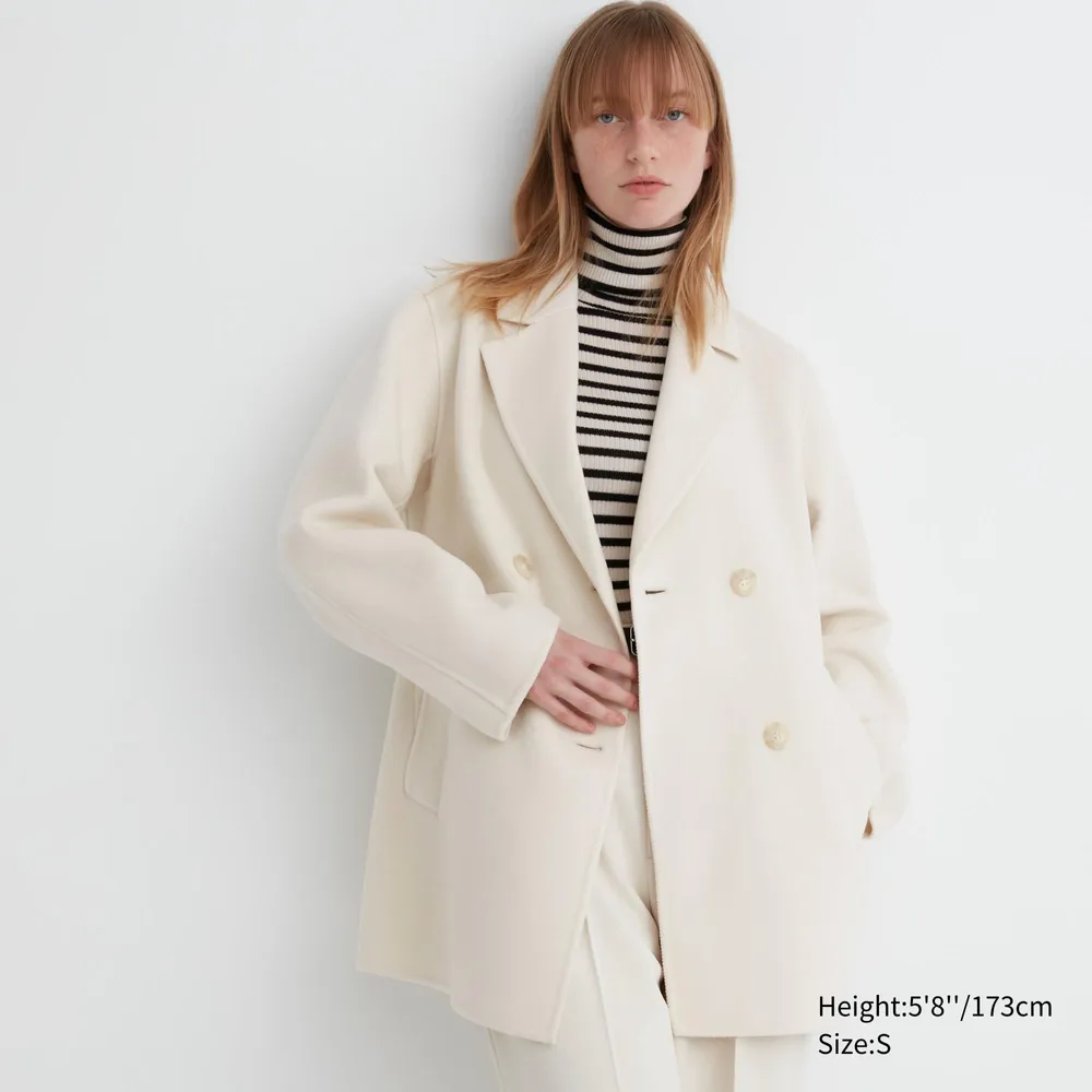 UNIQLO DOUBLE FACE SHORT COAT | Coquitlam Centre