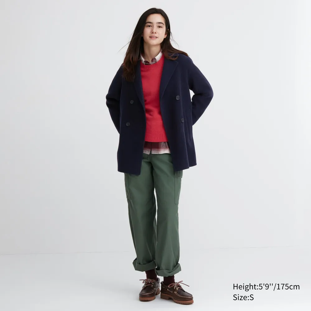 UNIQLO DOUBLE FACE SHORT COAT | Coquitlam Centre