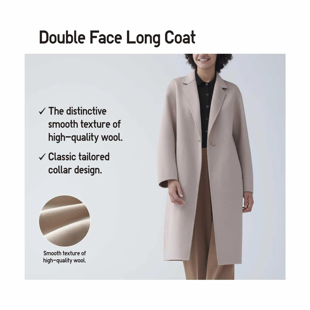 Uniqlo best sale wrap coat