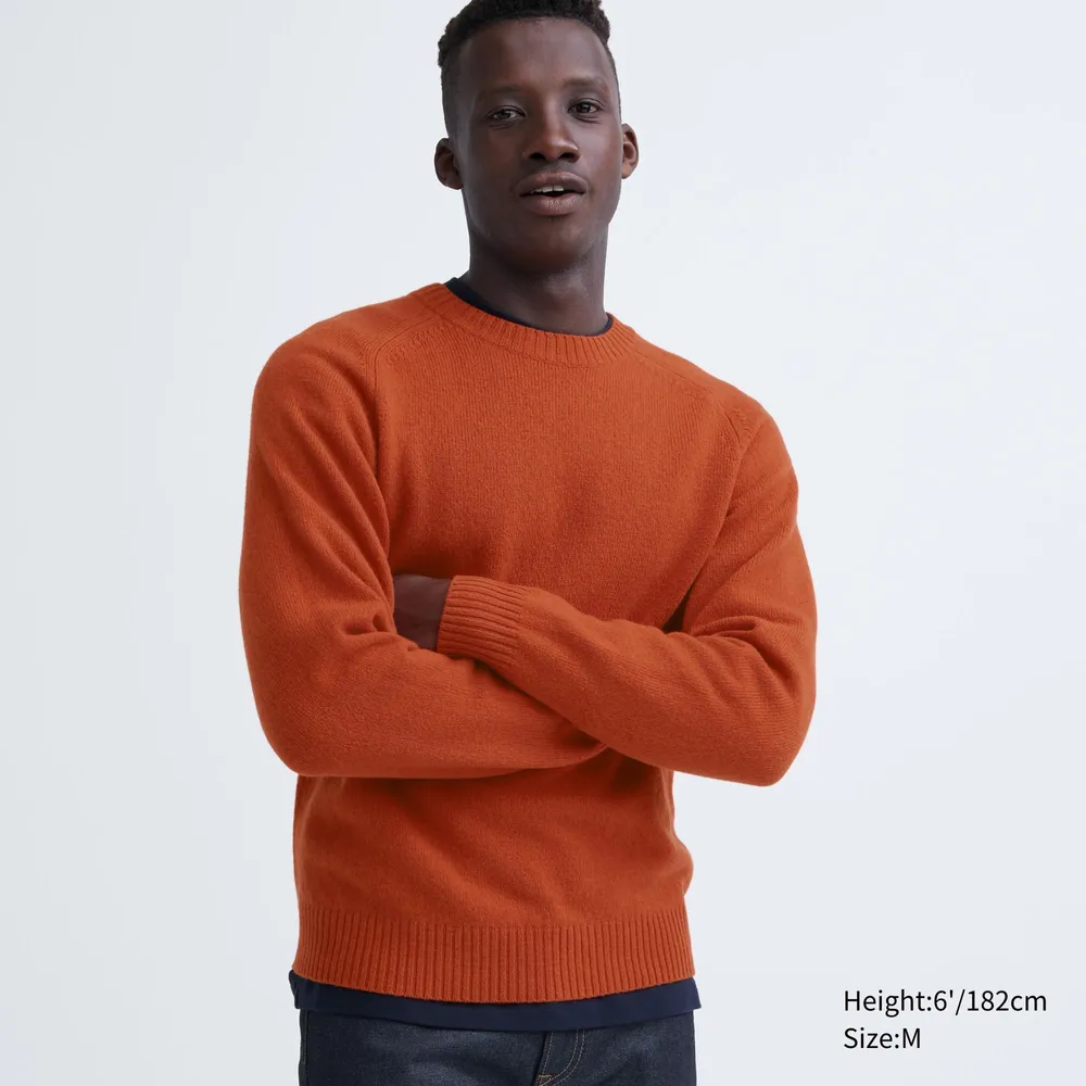 Uniqlo on sale lambswool cardigan