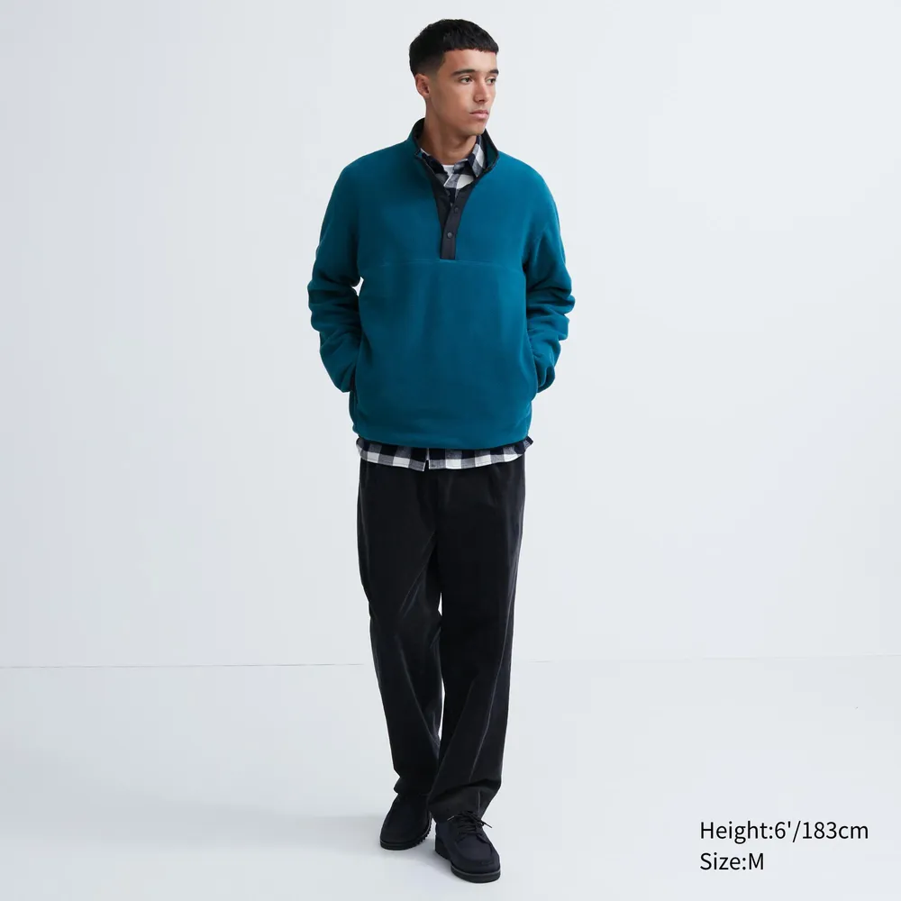 Button hotsell up pullover