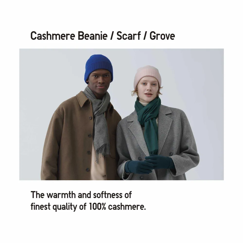 Uniqlo cashmere clearance scarf