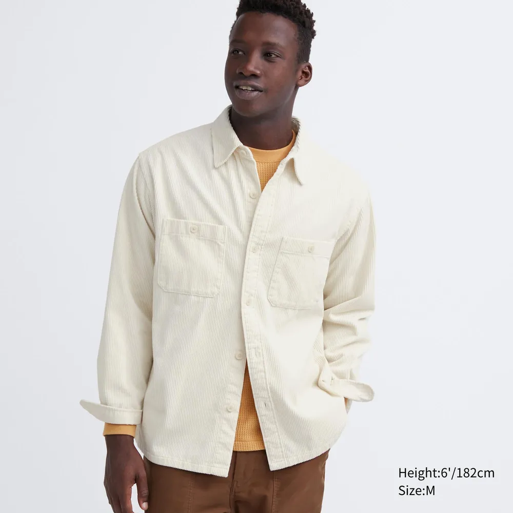 UNIQLO CORDUROY WORK LONG SLEEVE SHIRT | Yorkdale Mall