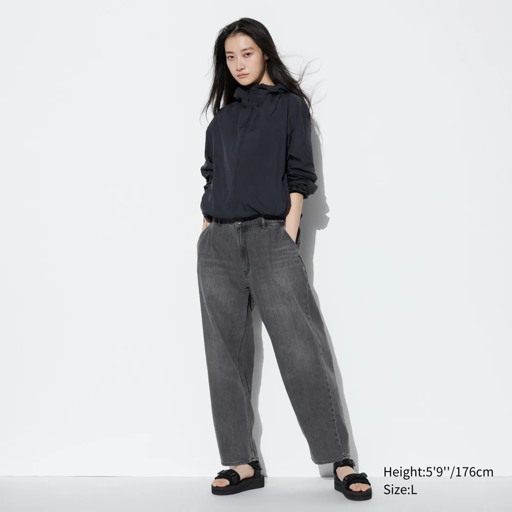 Uniqlo wide leg cropped on sale pants