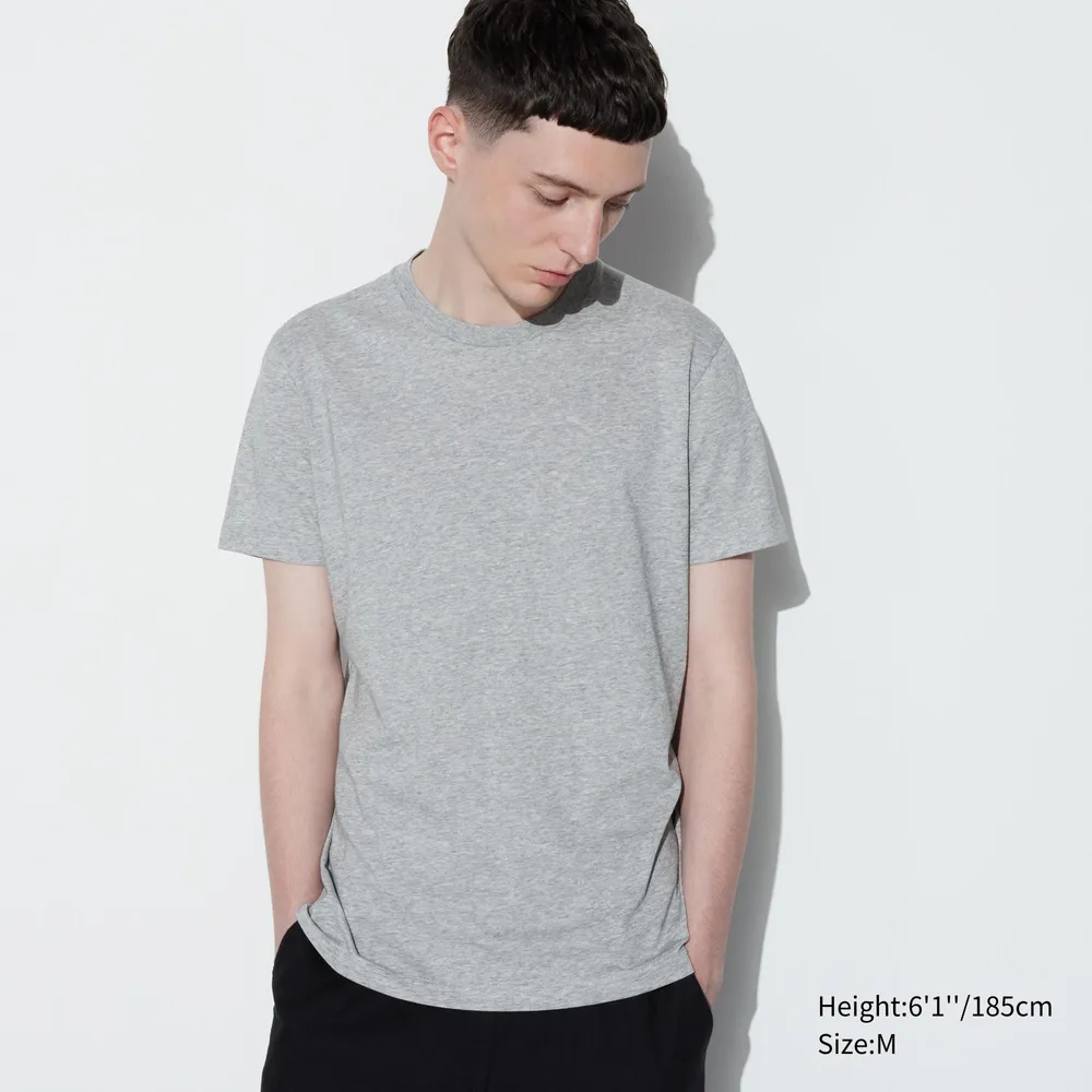 Crew neck dry 2025 color t shirt uniqlo