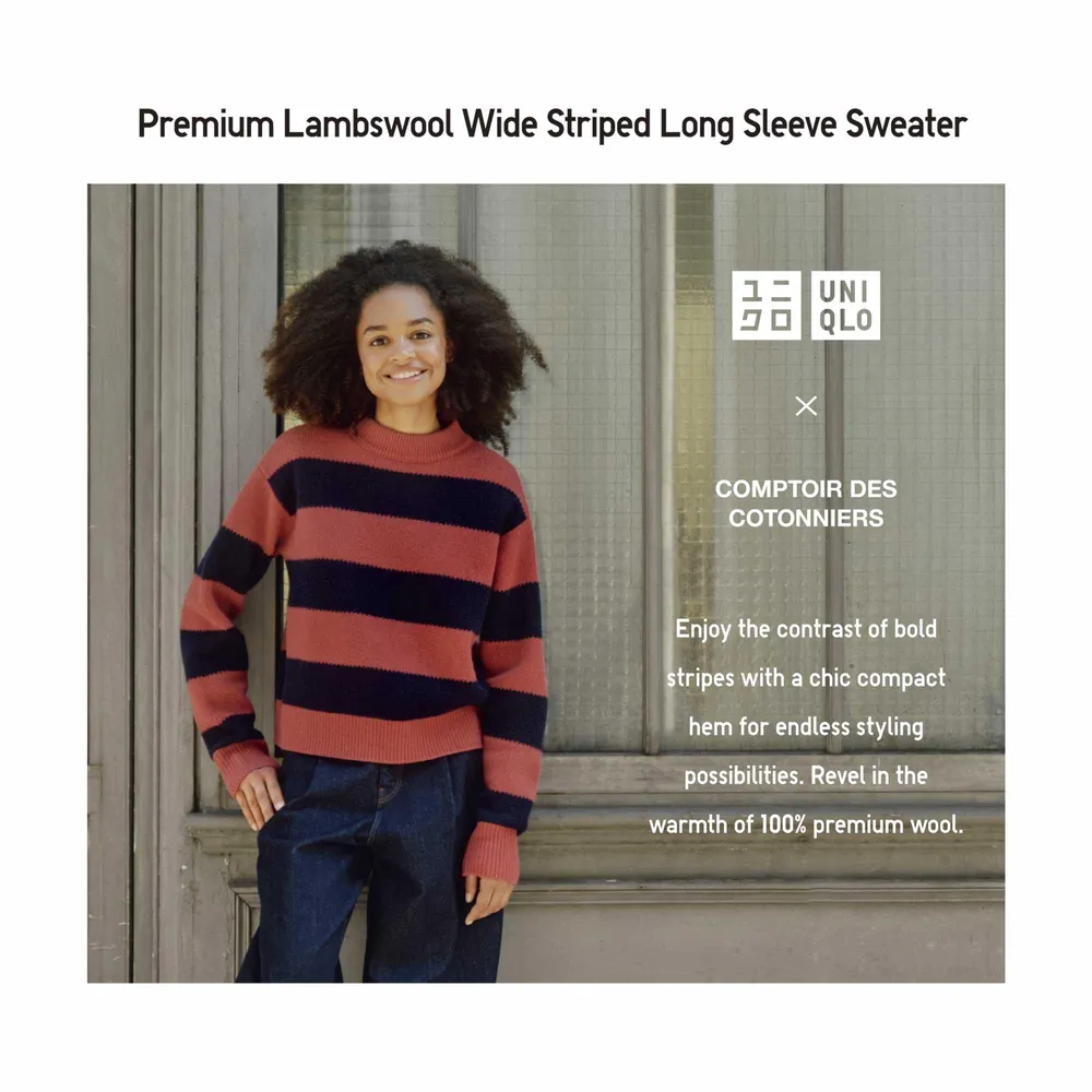 Premium 2025 lambswool uniqlo