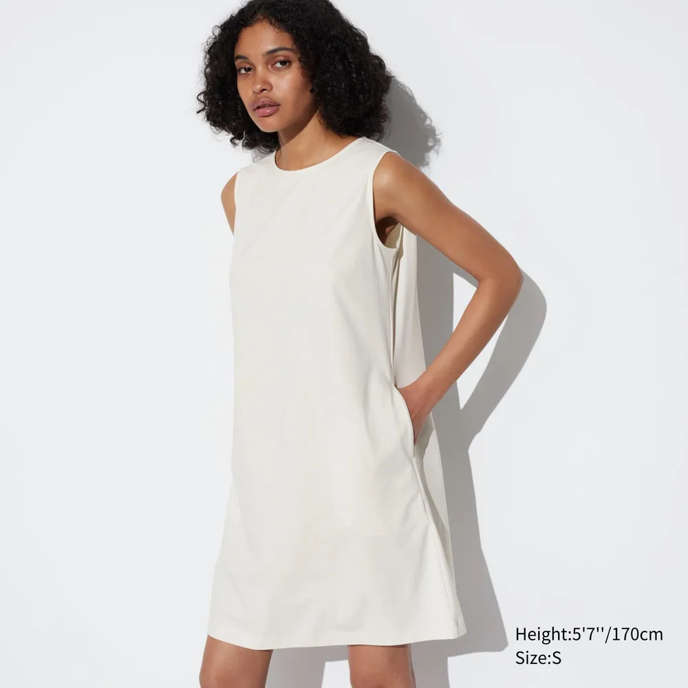 White 2024 dress uniqlo