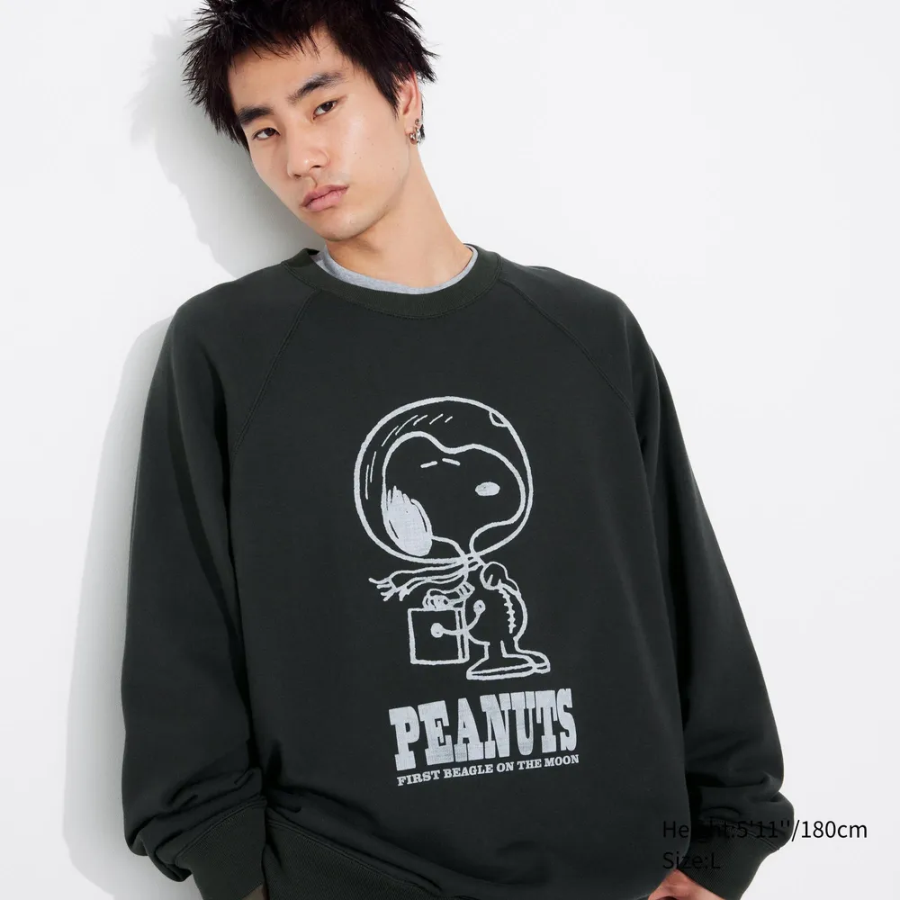 PEANUTS SWEAT LONG SLEEVE SHIRT