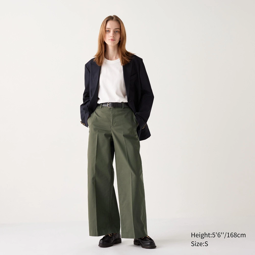 wide chino pants | Nalm.