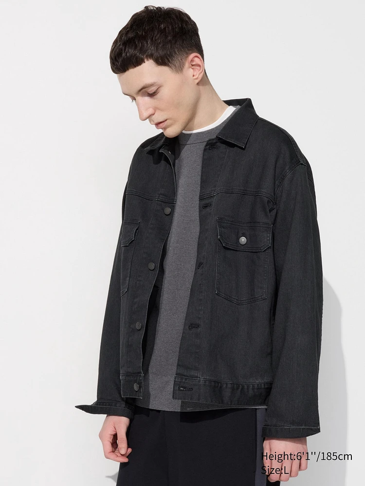 UNIQLO DENIM TRUCKER JACKET | Square One