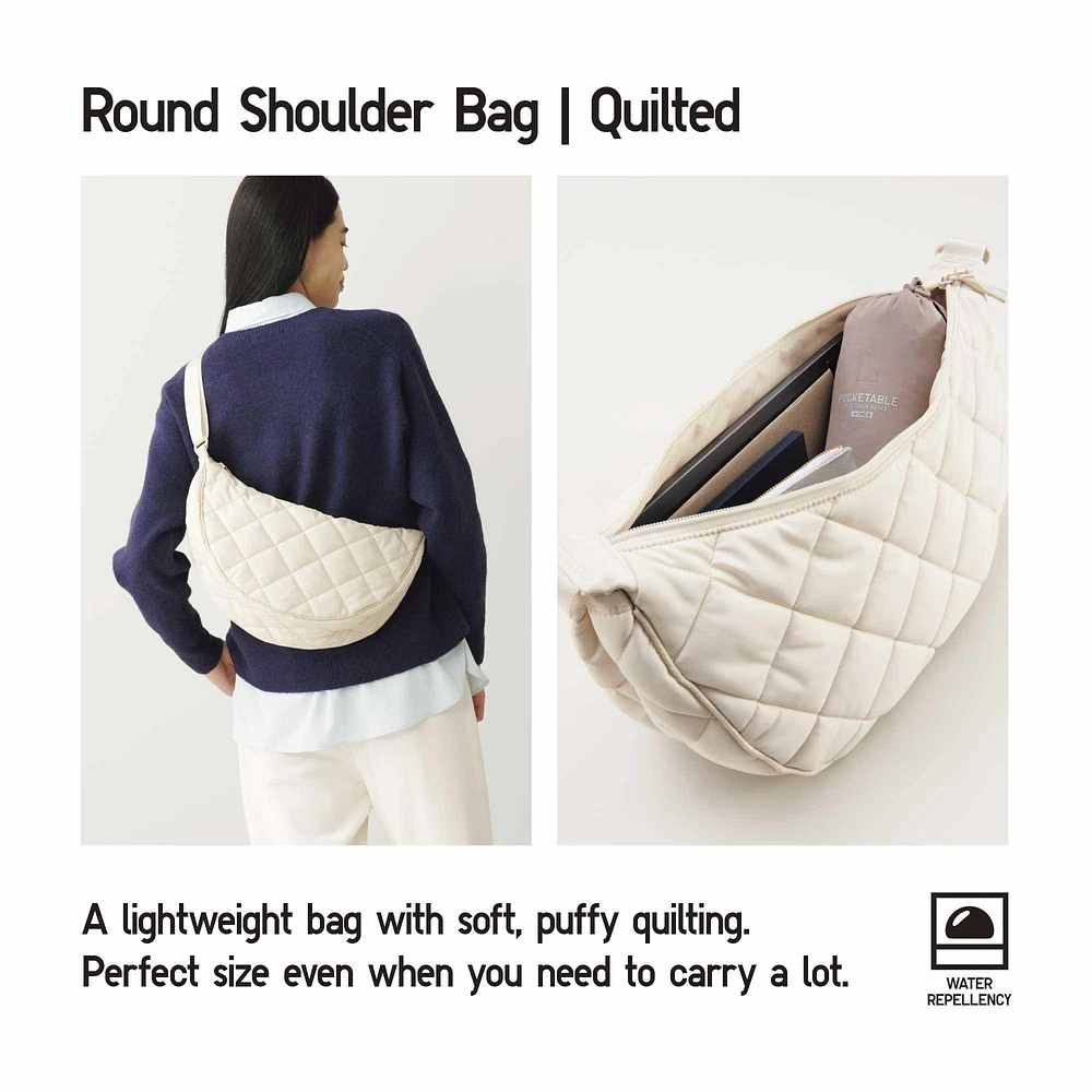 UNIQLO ROUND SHOULDER BAG | QUILTED | Scarborough Town Centre