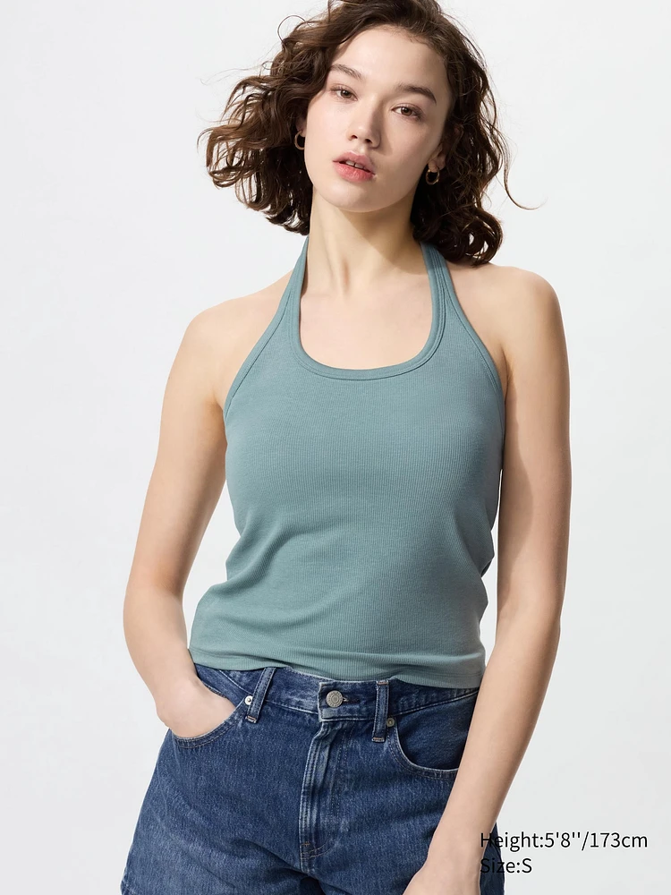 UNIQLO OPEN BACK HALTER BRA TOP at Bramalea City Centre in