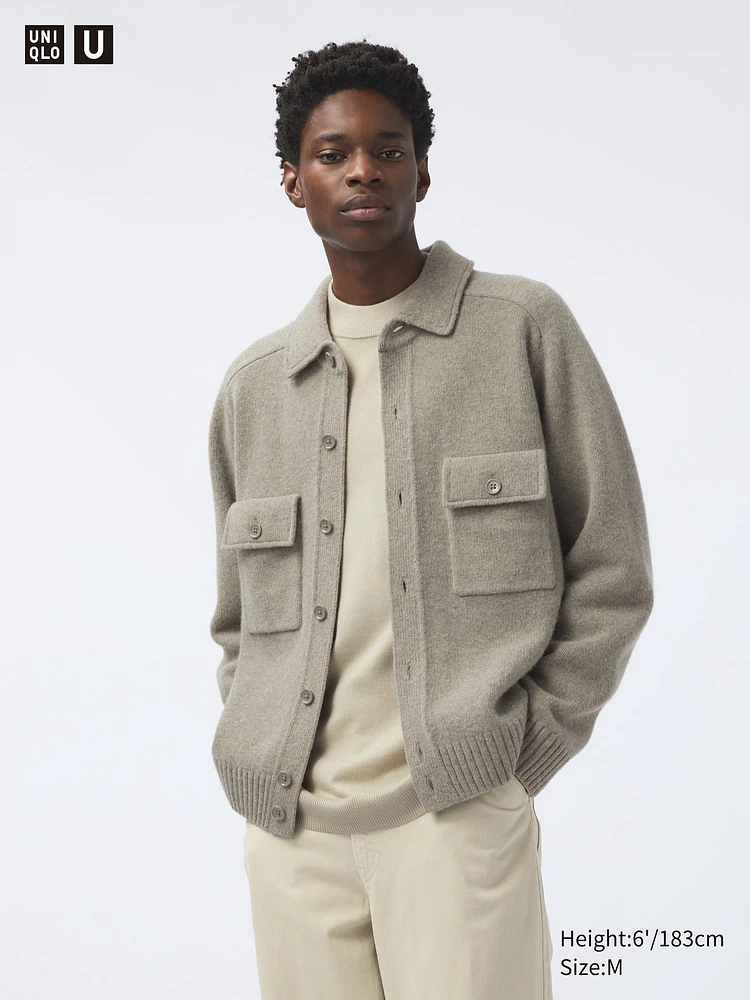 UNIQLO Lambswool Knit Jacket | King's Cross