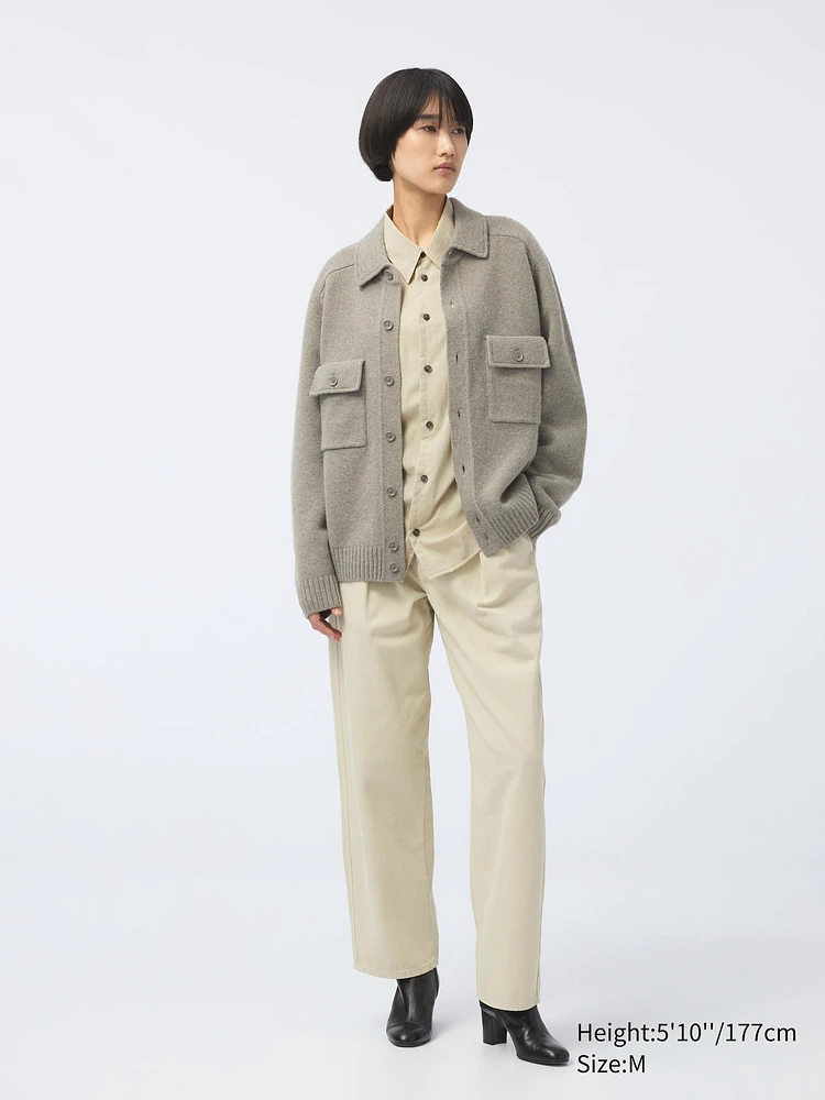 UNIQLO Lambswool Knit Jacket | King's Cross