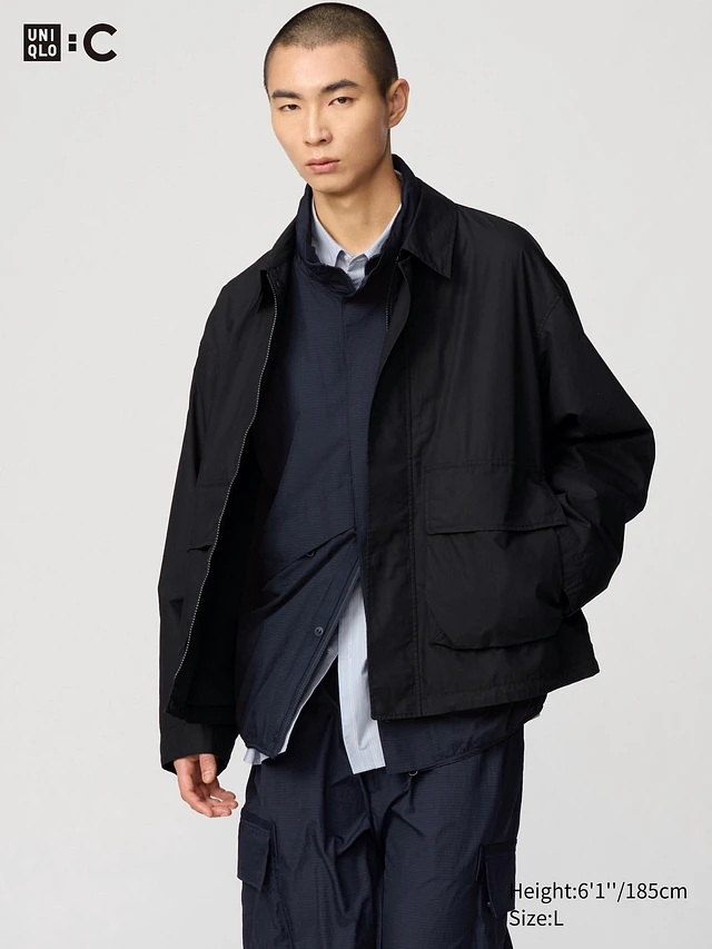 ジャケット・アウター A&S / Bulky sleeve no collar jacket ジャケット・アウター A&S / Bulky sleeve no collar jacket