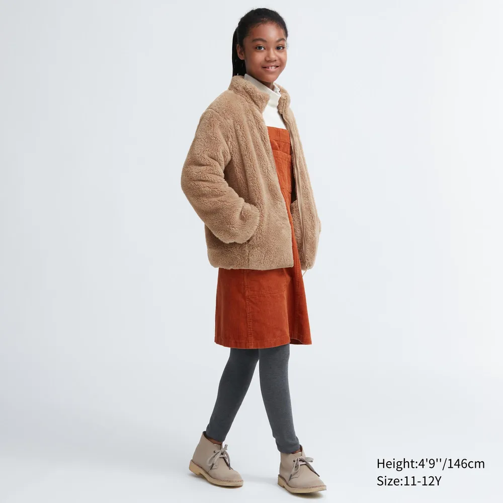 Fluffy yarn sales fleece uniqlo