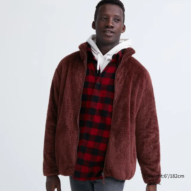 Fluffy fleece online uniqlo