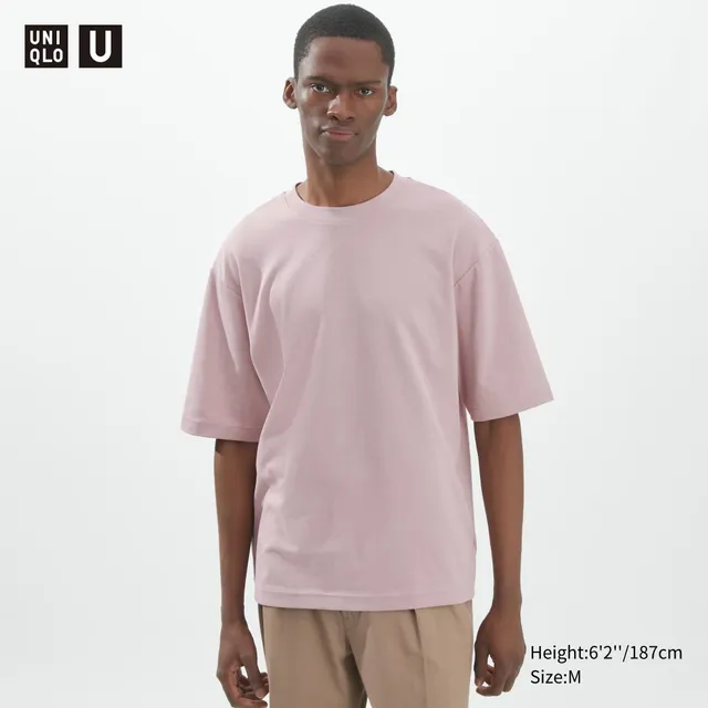 Oversize crew neck discount uniqlo