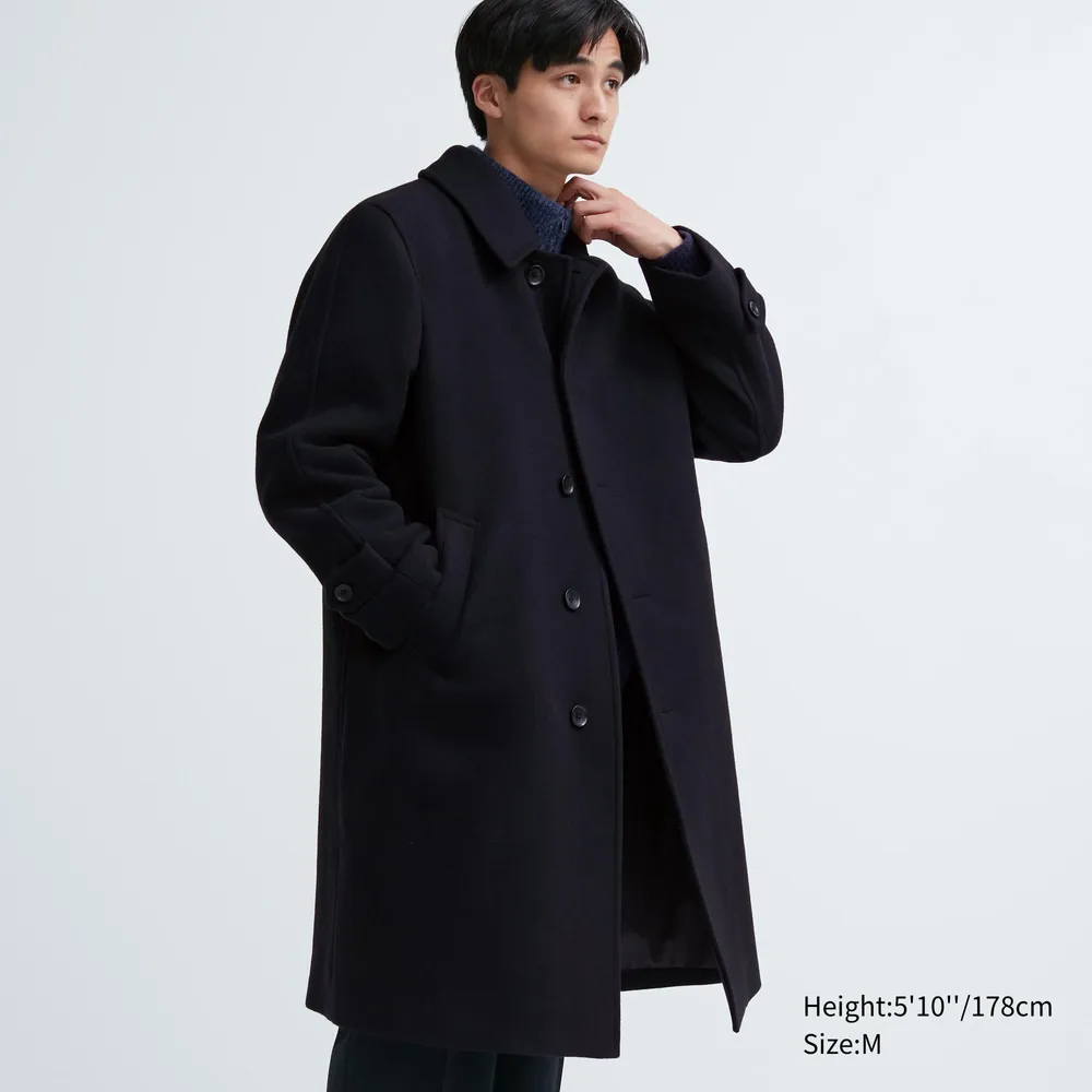 UNIQLO Balmacaan Coat | Pike and Rose