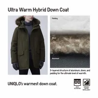 Ultra warm hybrid store down