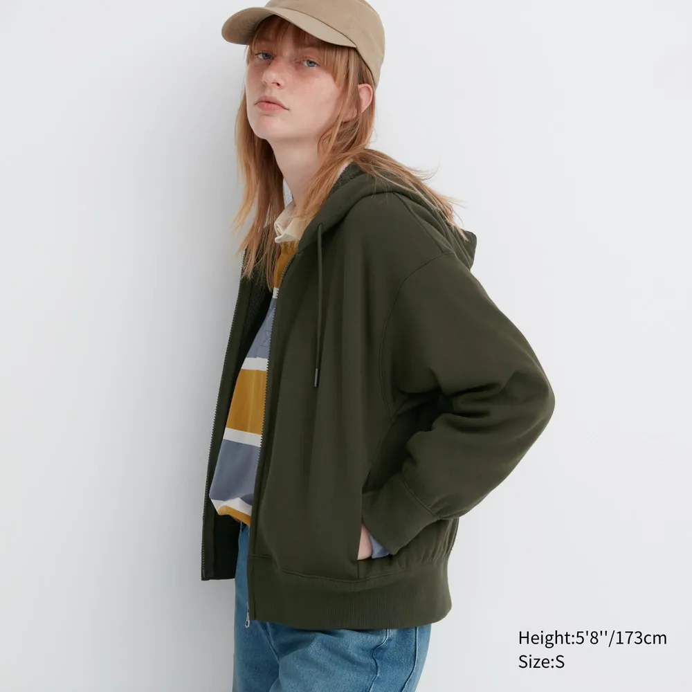 Uniqlo pile 2025 lined hoodie