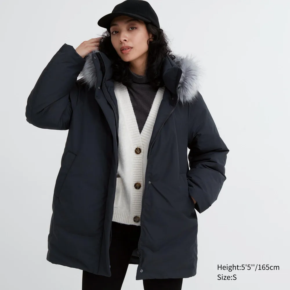 UNIQLO Hybrid Down Coat | Pike and Rose