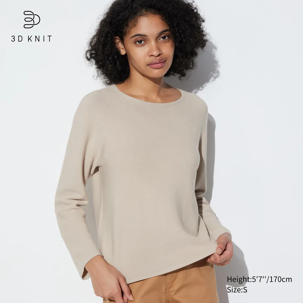 Uniqlo cotton cashmere outlet sweater