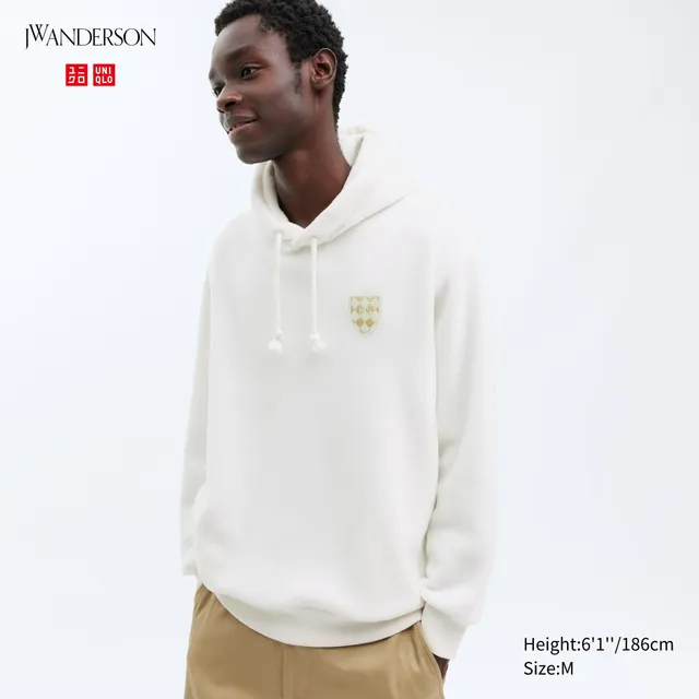 Uniqlo beige hoodie hot sale