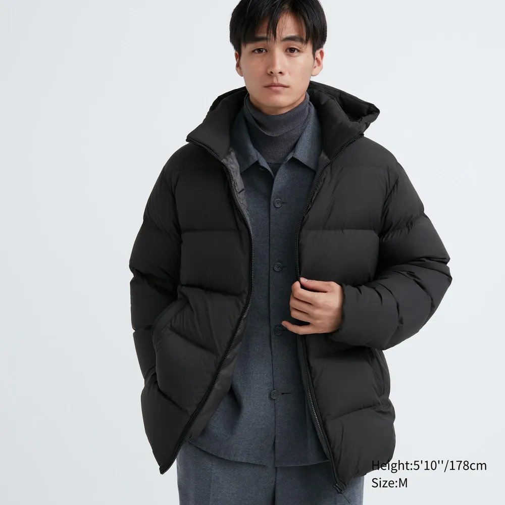 Uniqlo faux shearling hooded 2024 coat